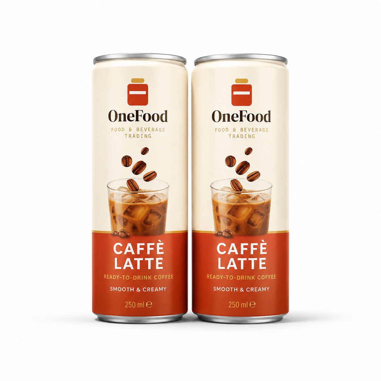Ready-To-Drink Coffee Carton 2pcs