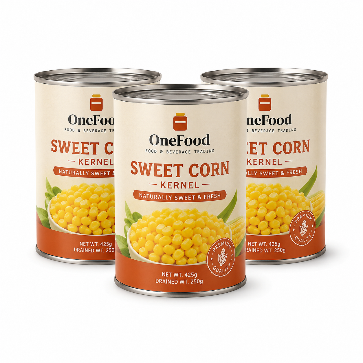 Canned Sweet Corn Kernel 3pcs