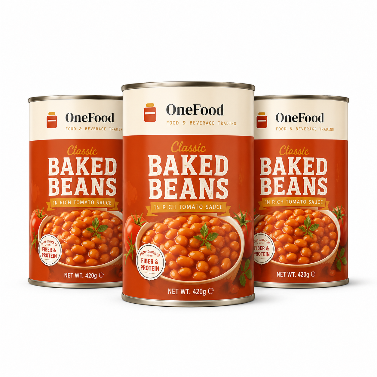 Canned Baked Beans 3pcs